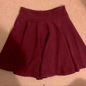 💜 Red Skater Skirt